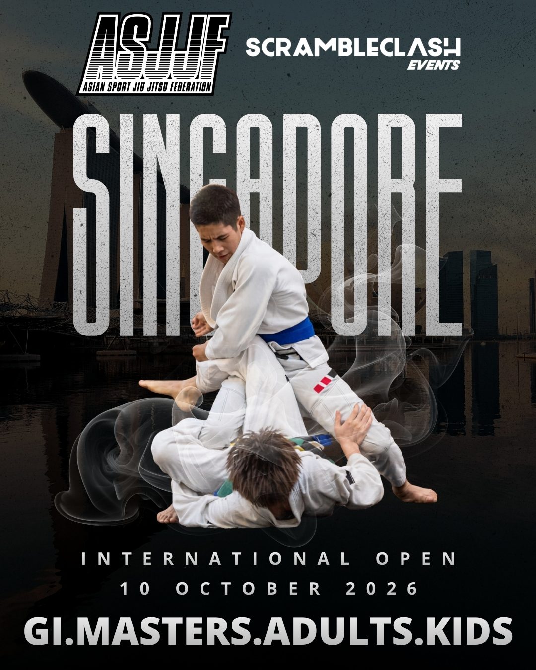 (GI) ASJJF SINGAPORE JIUJITSU CHAMPIONSHIP asjjf sg gi